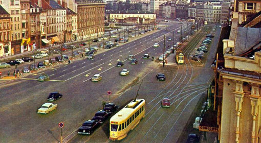 Bruxelles ann&eacute;es 60