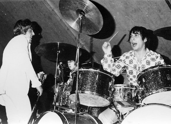 The Who sous le chapiteau de Wolu-City - samedi 20 mai 1967 