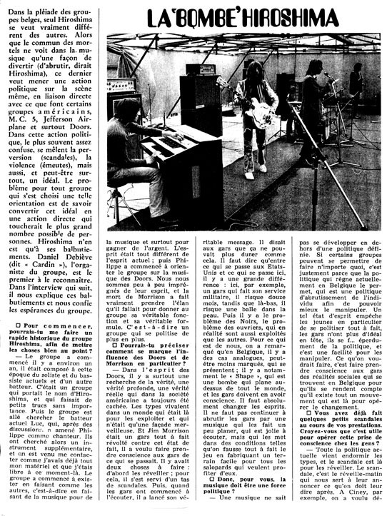 Hiroshima rock belge